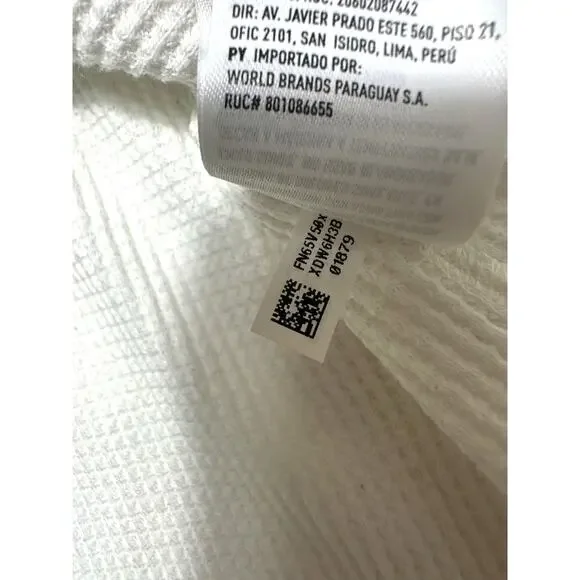 American Eagle White Thermal Long Sleeve Size Medium - Picture 2 of 7